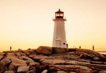 Light house at Nova Scotia