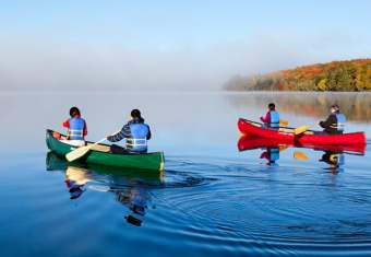 Kayaking at Ontario
