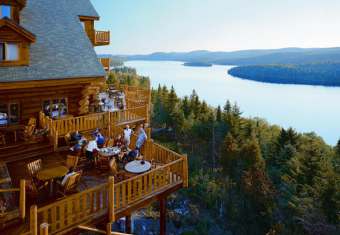 hill top view restaurant